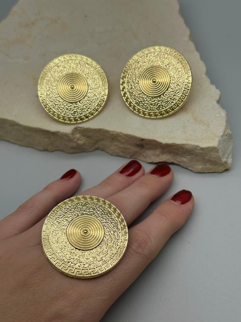 Set de Aretes y anillos