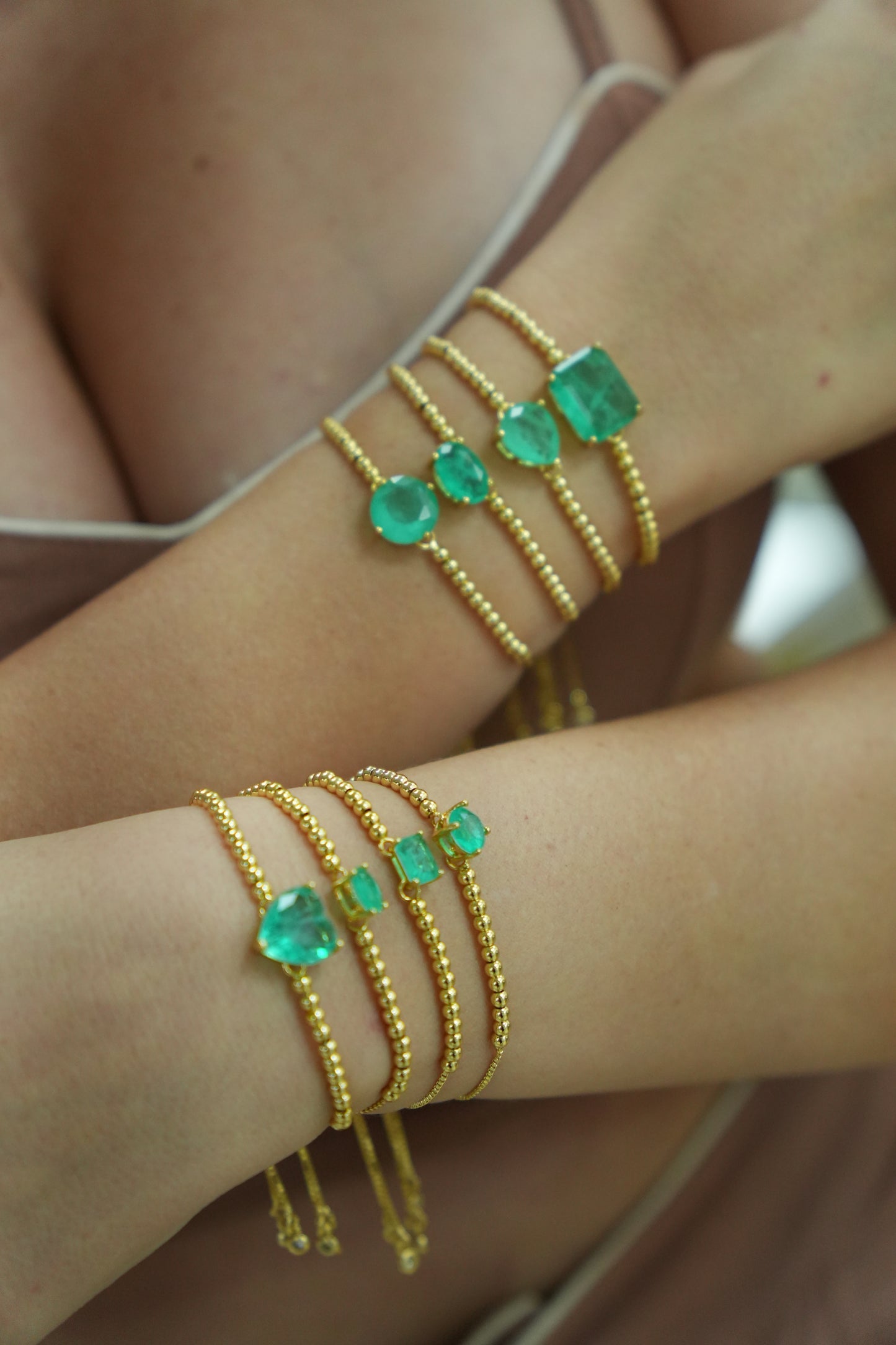 Pulsera círculo 8 mm