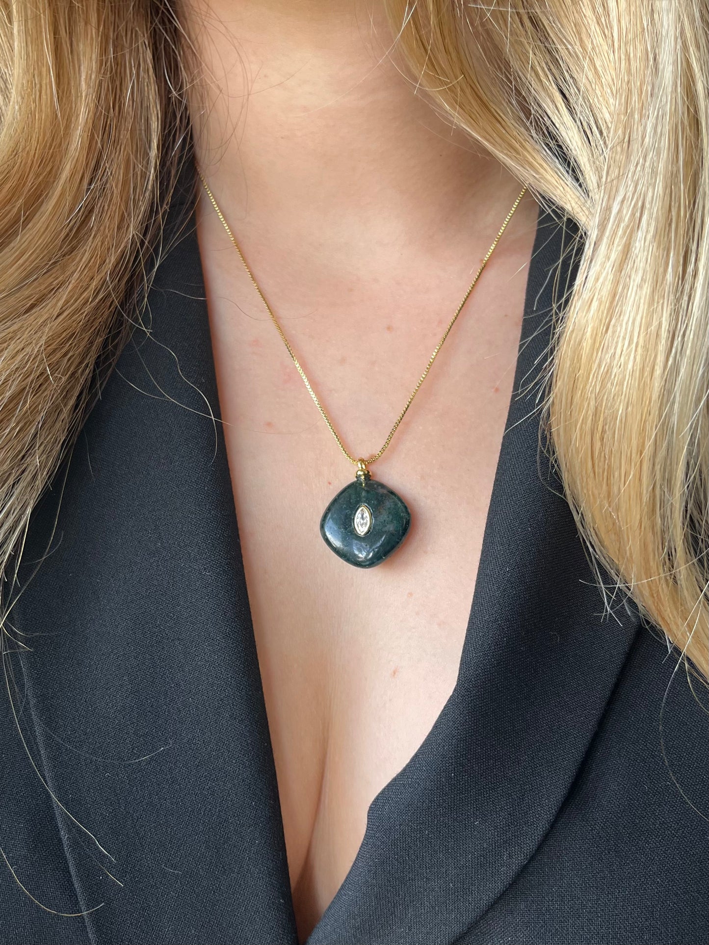 Piedra Natural Aventurina Verde