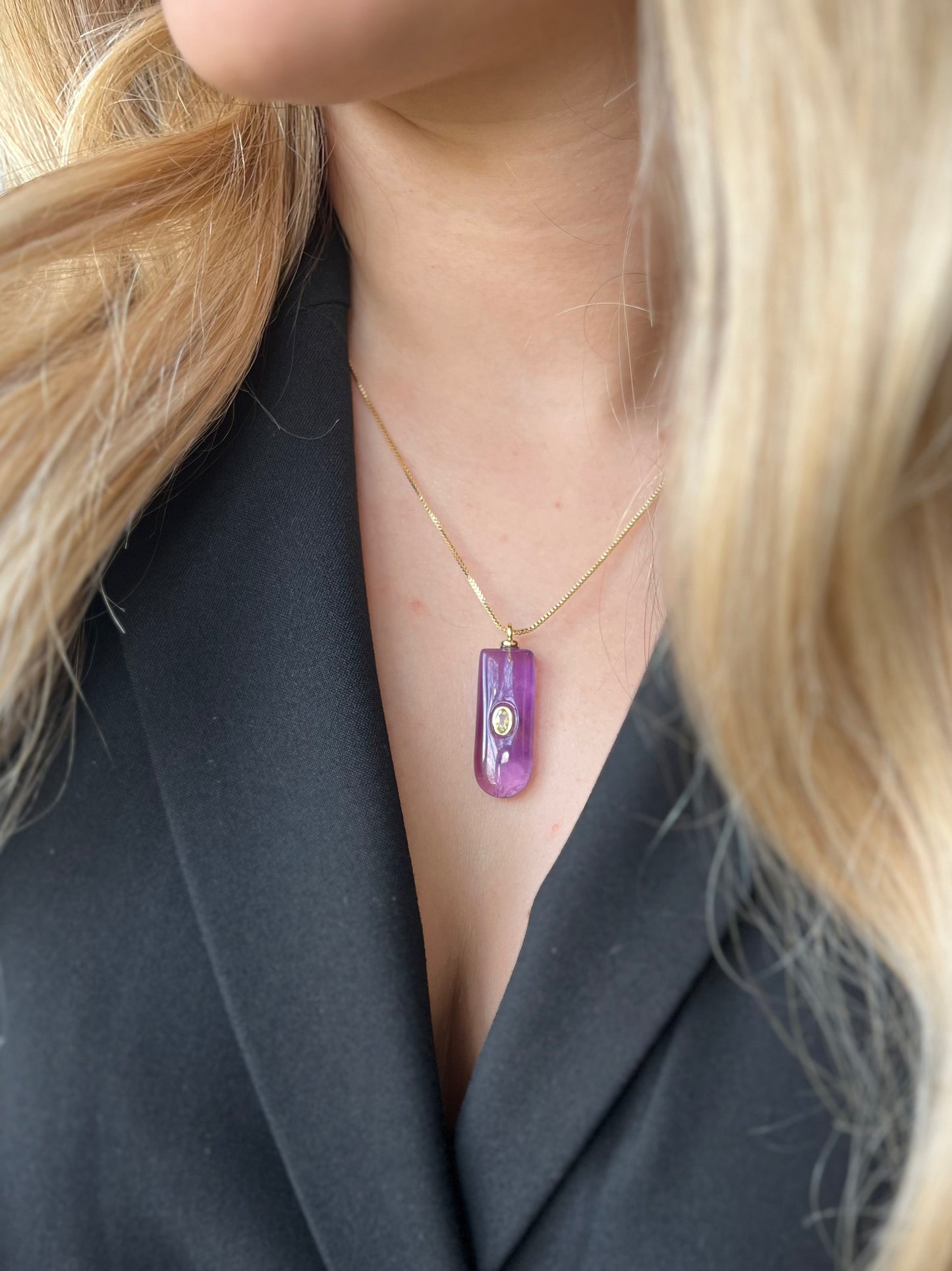 Piedra Natural Amatista