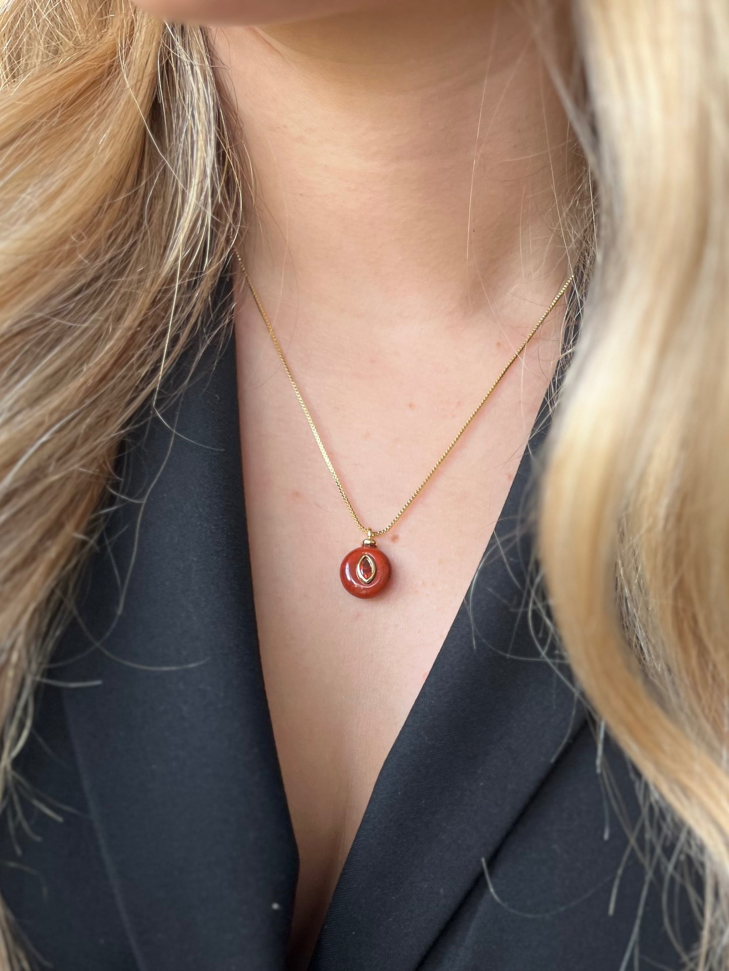 Piedra Natural Jaspe Rojo