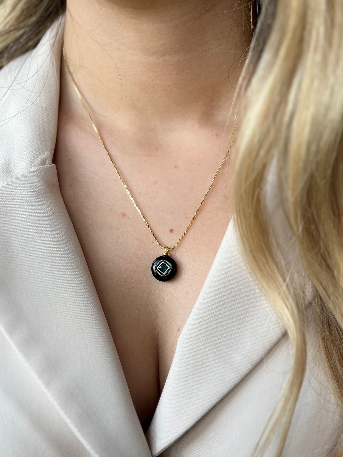 Piedra Natural Agata Negra