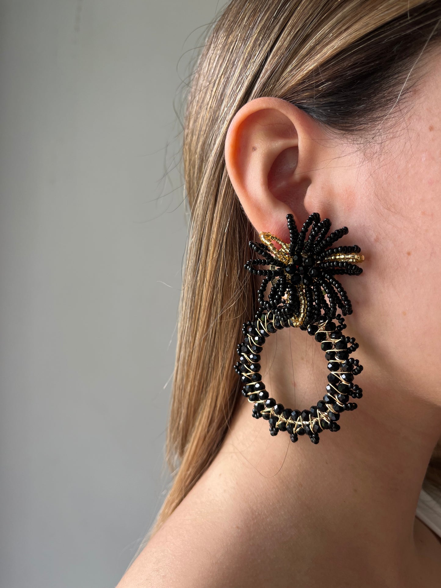 Aretes Mostacilla Aro Imperial