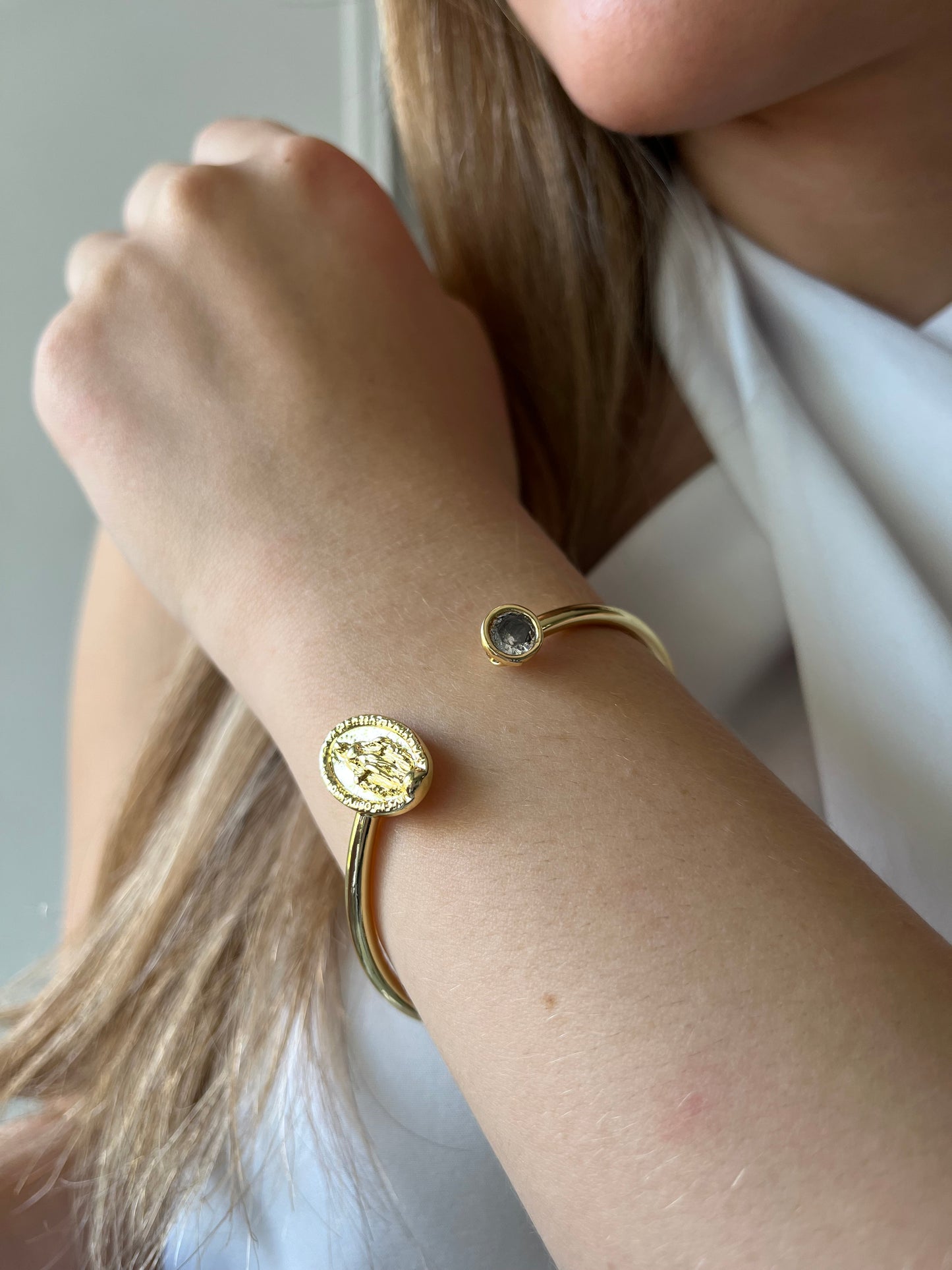 Pulsera Religiosa Rodio