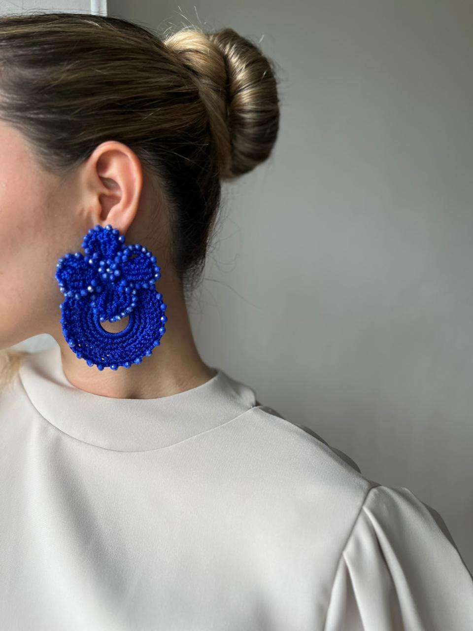 Aretes en Crochet