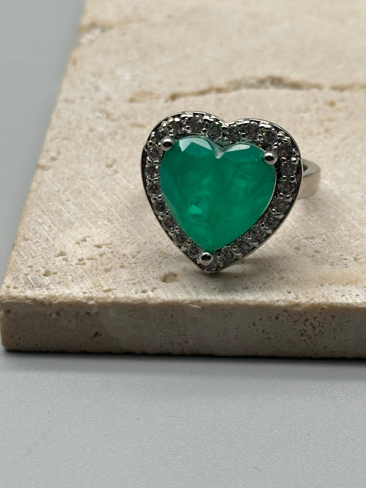 Esmeralda Corazon Silver