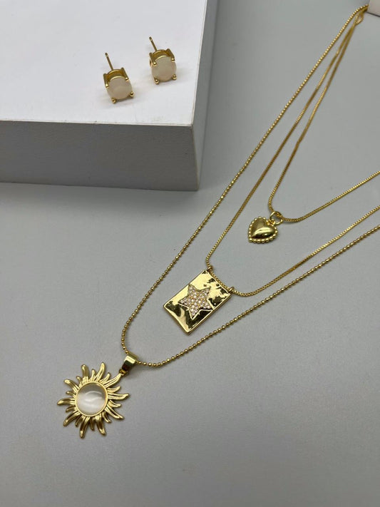 Set de Cadena triple