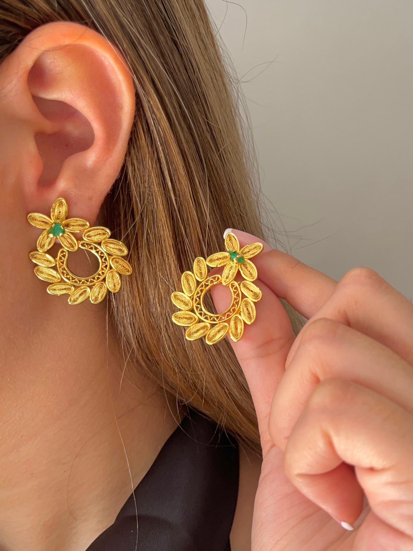Arete Flor Imperial