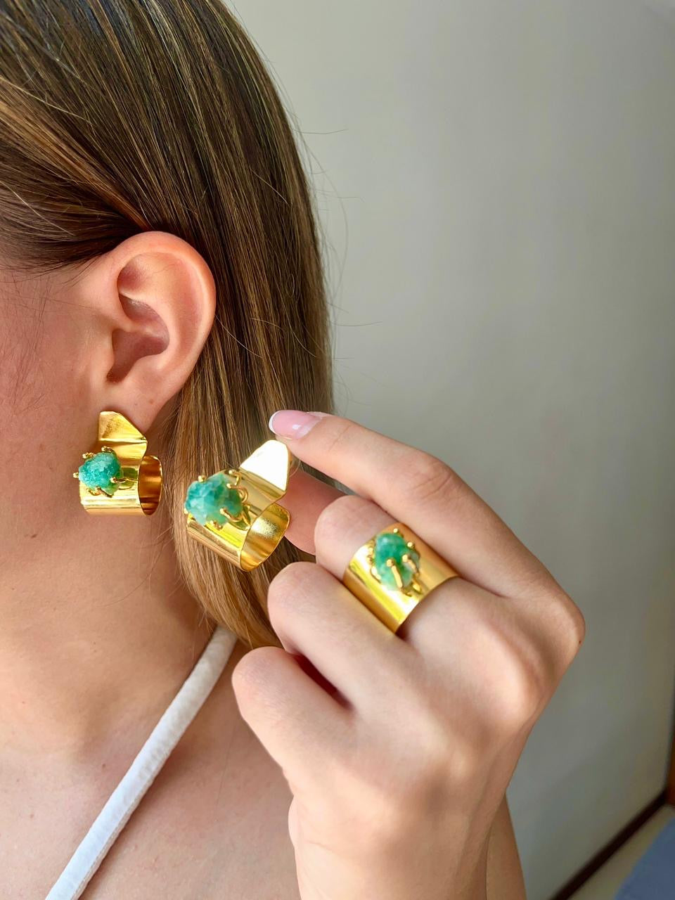 Anillo Aura Esmeralda