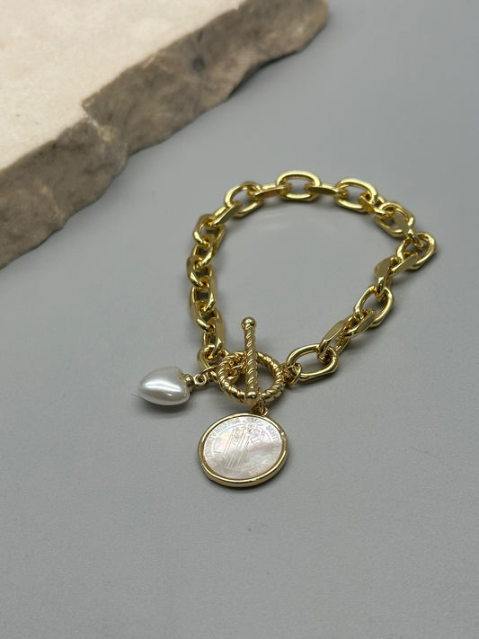 Pulsera de Covergold Rodinado