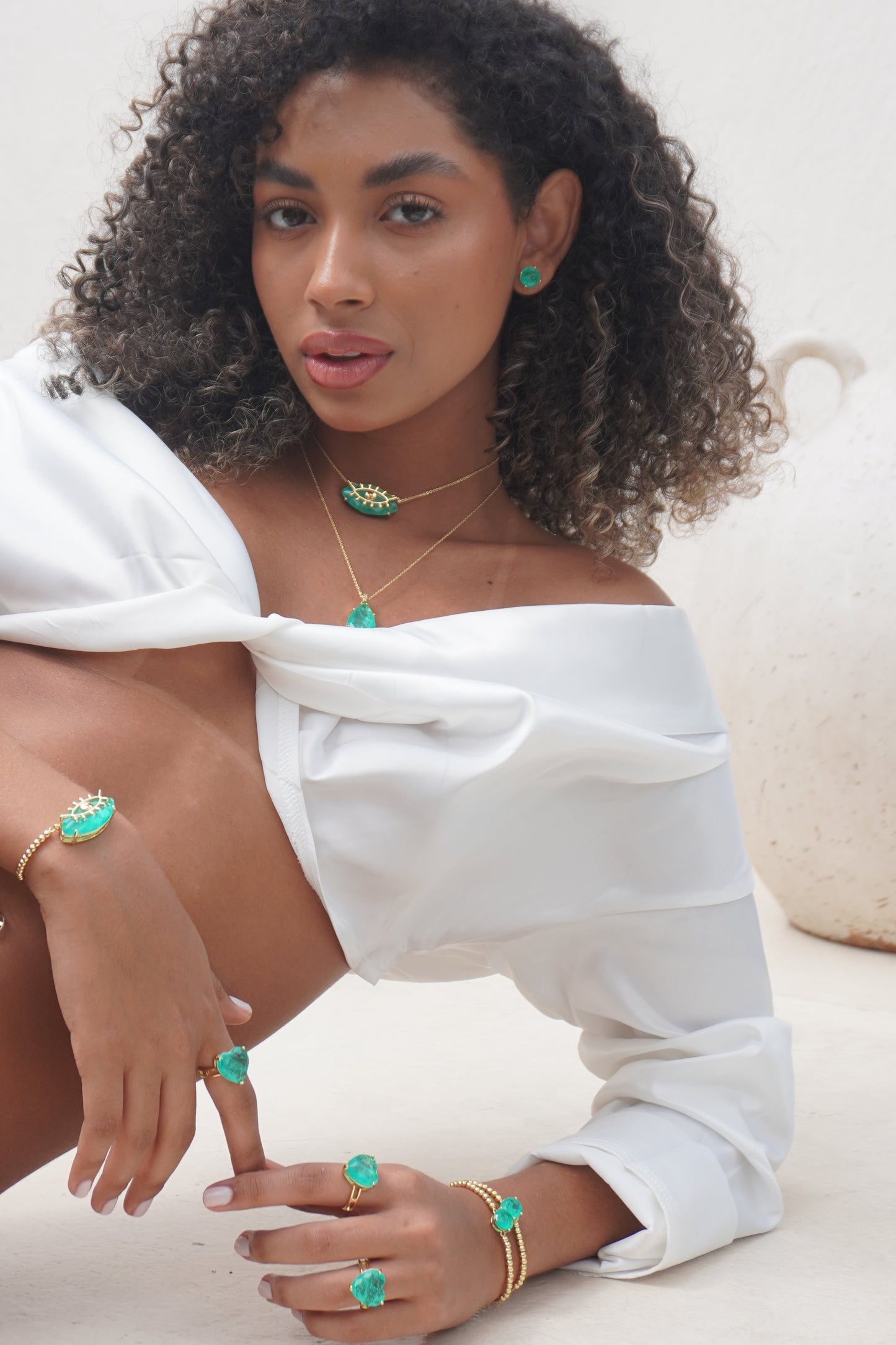 Set Esmeralda Ojo