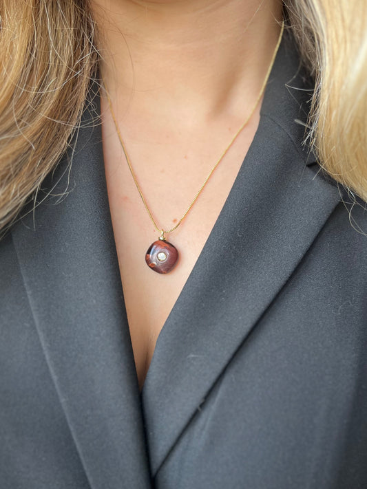 Piedra Natural Ojo de Tigre