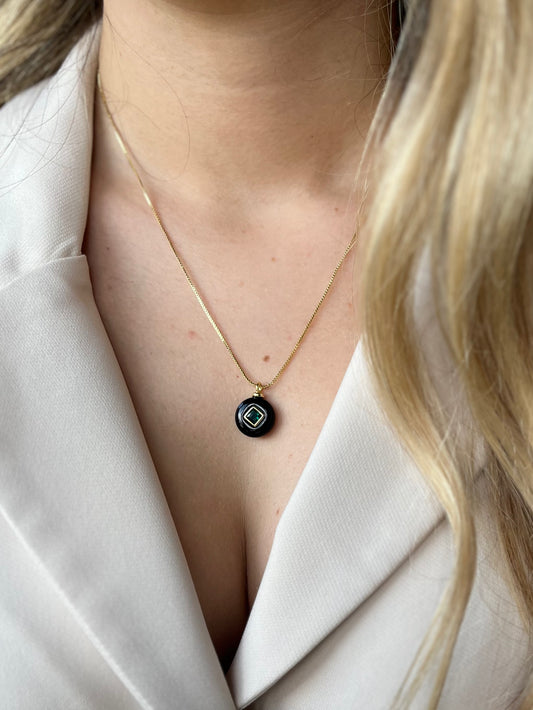 Piedra Natural Agata Negra