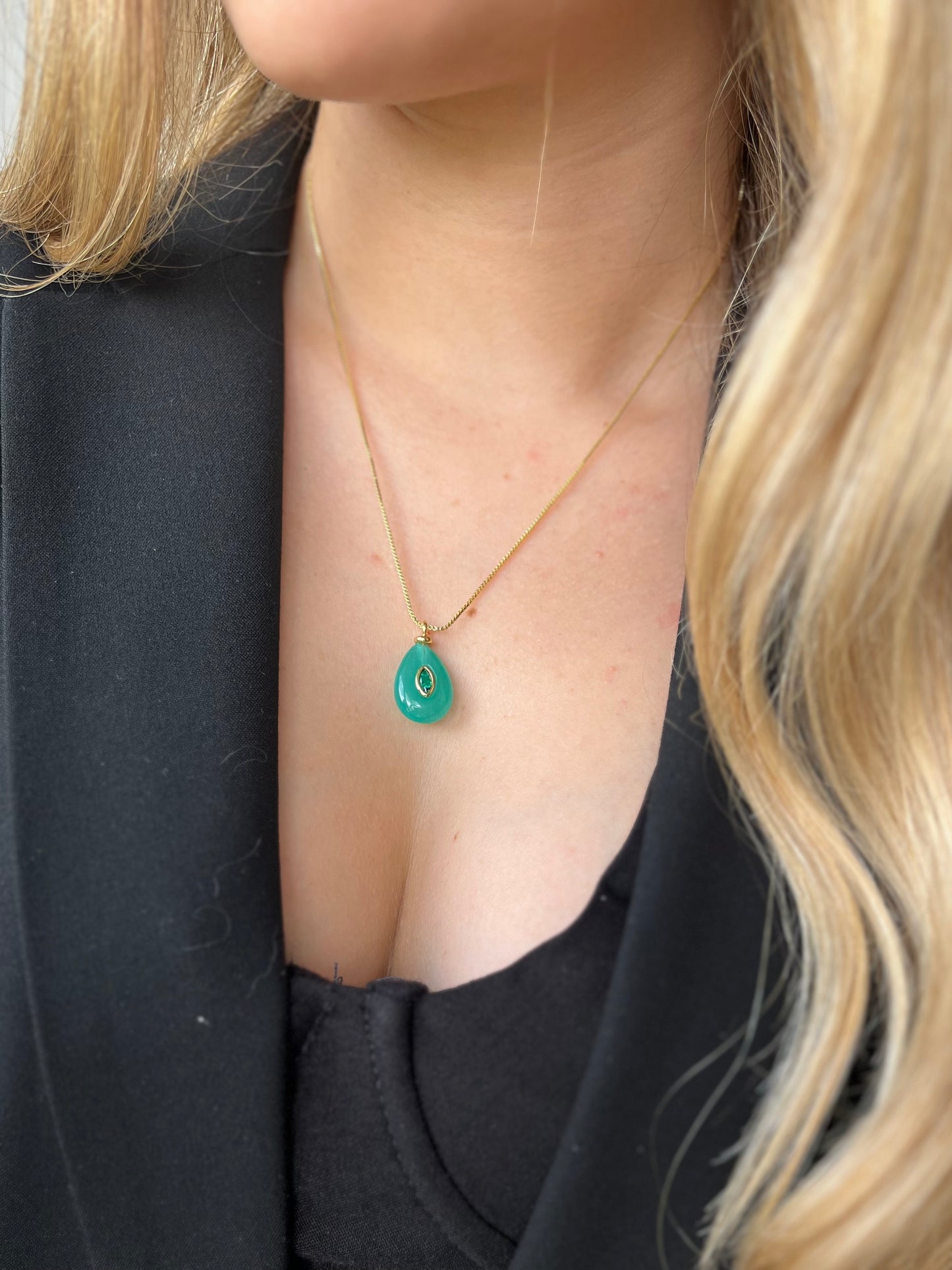 Piedra Natural Aventurina Verde