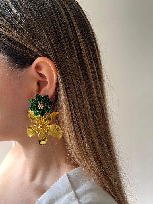 Aretes con Mostacilla