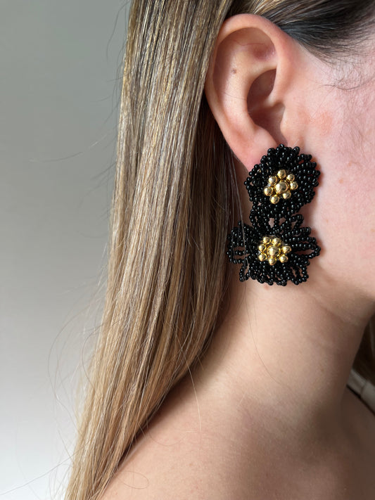 Aretes con Mostacilla