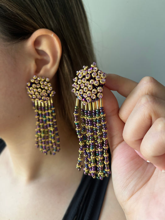 Aretes Mostacilla Bruma Ivory