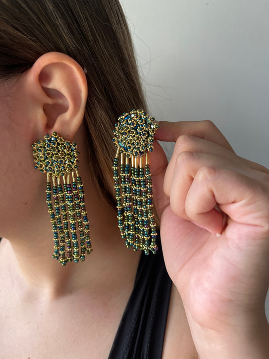 Aretes Mostacilla Bruma Ivory