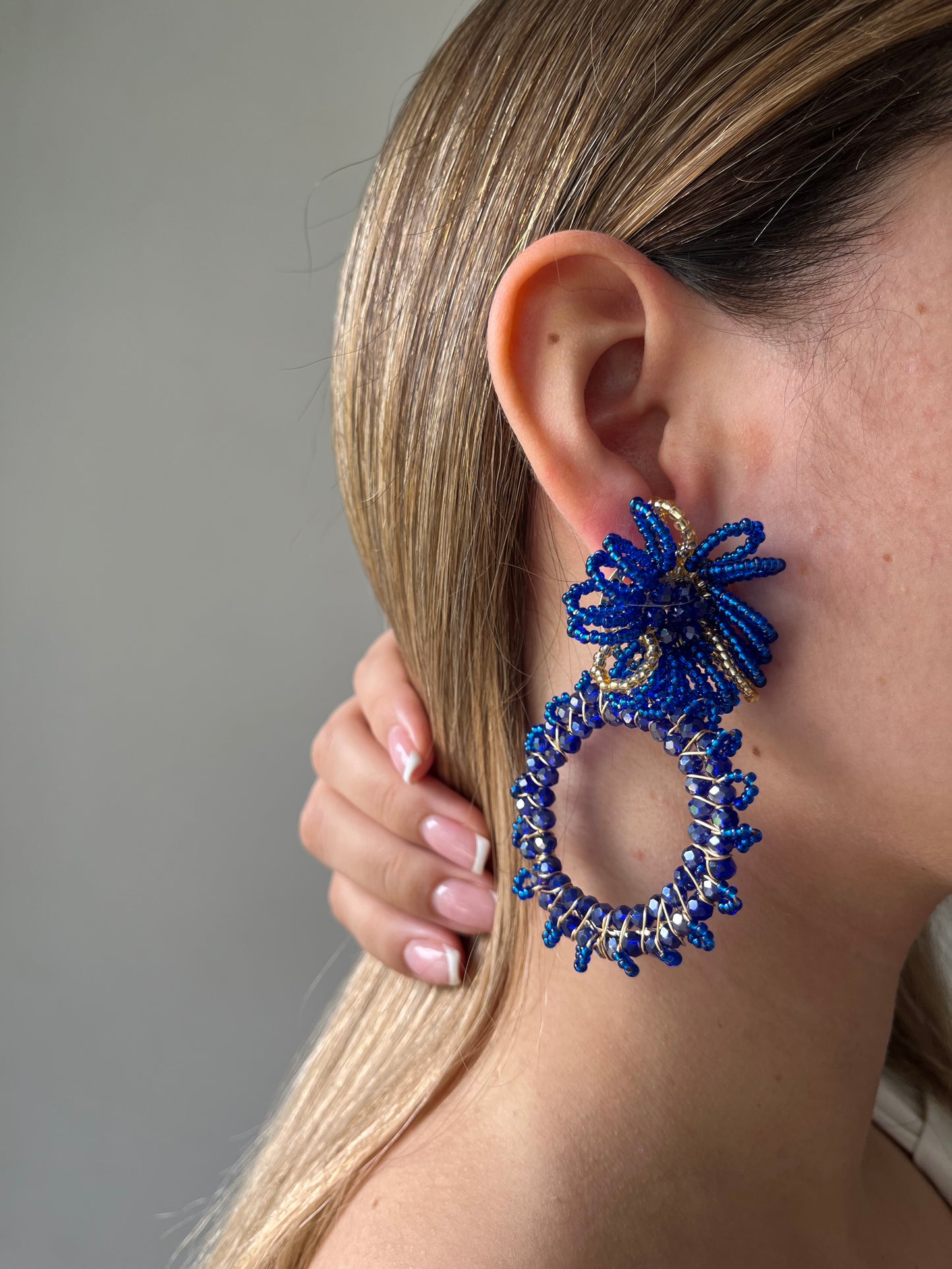 Aretes Mostacilla Aro Imperial