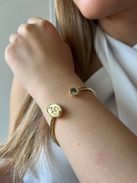 Pulsera Religiosa Rodio