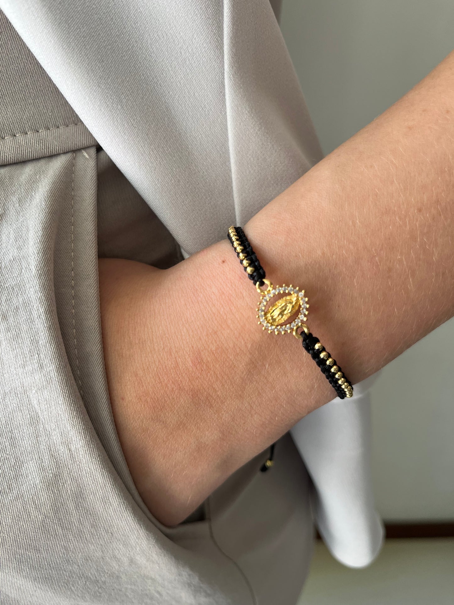 Pulsera religiosa virgen de Guadalupe