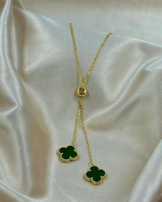 Cadena trebol verde