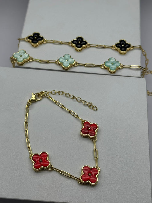 Pulsera de trebol