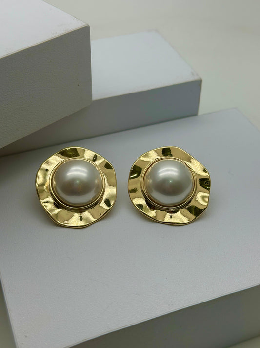 Arete con perla
