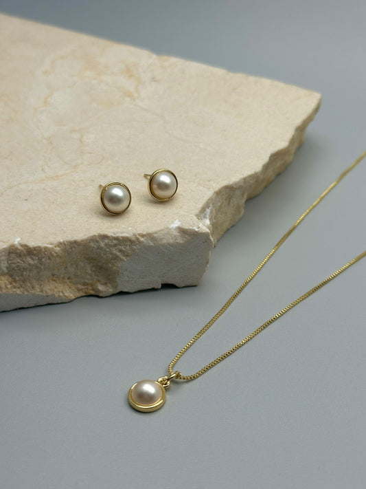 Set de Cadena con perla