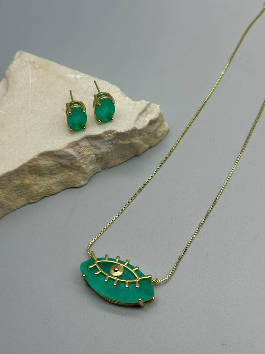 Set Esmeralda Ojo