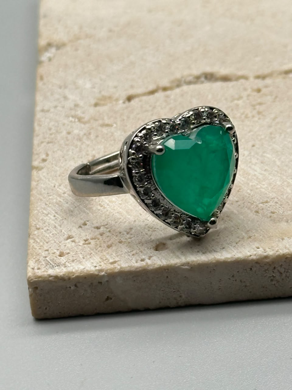 Esmeralda Corazon Silver