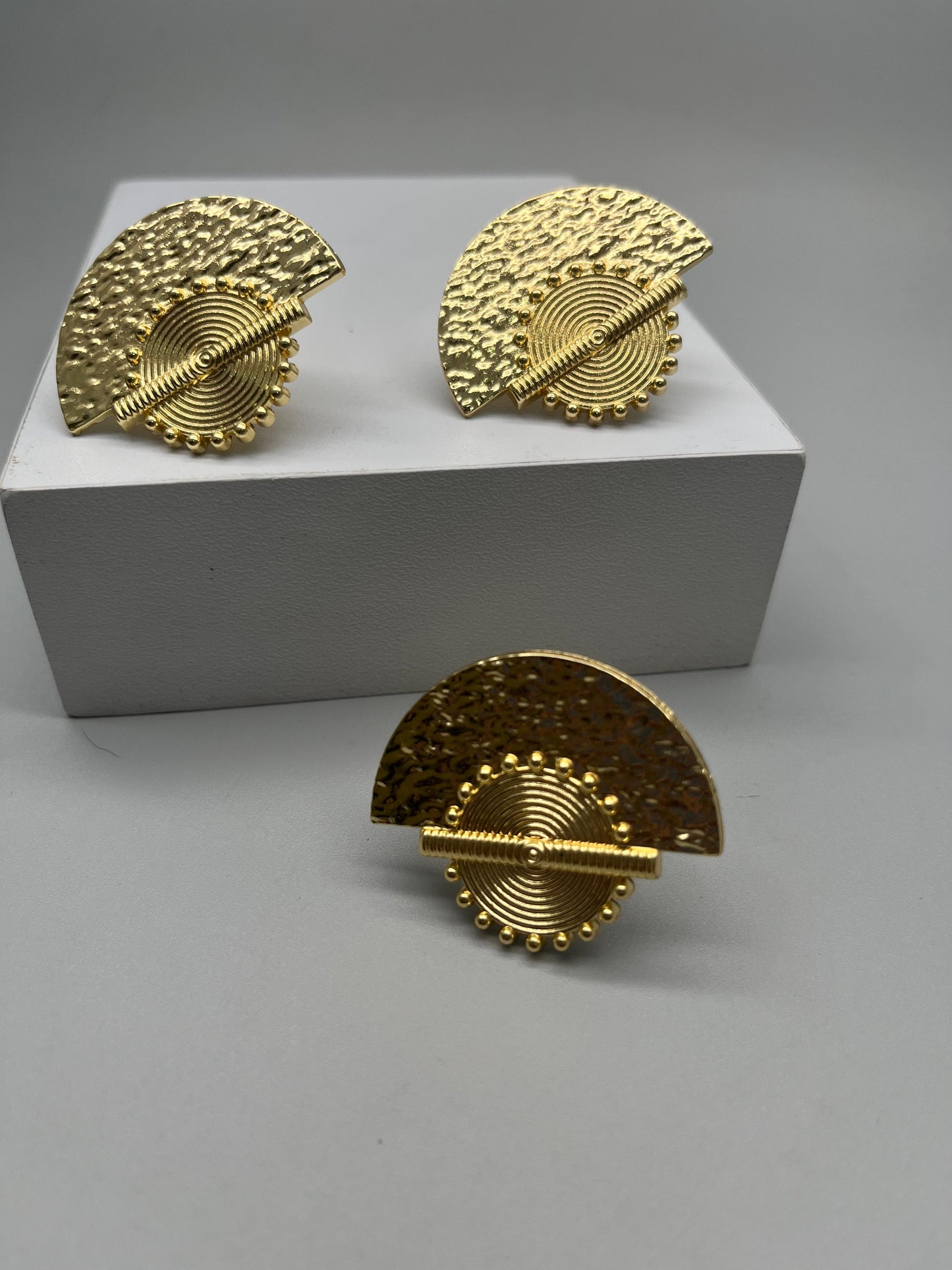 Set de arete y anillo