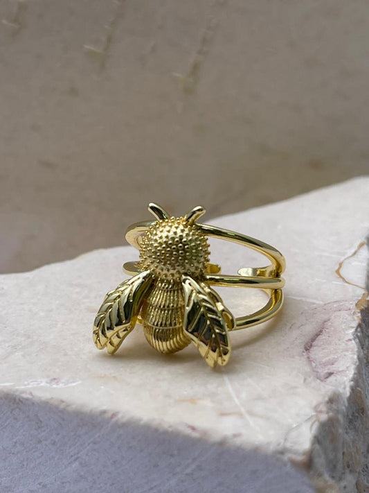 Anillo de insectos Covergold Rodinado